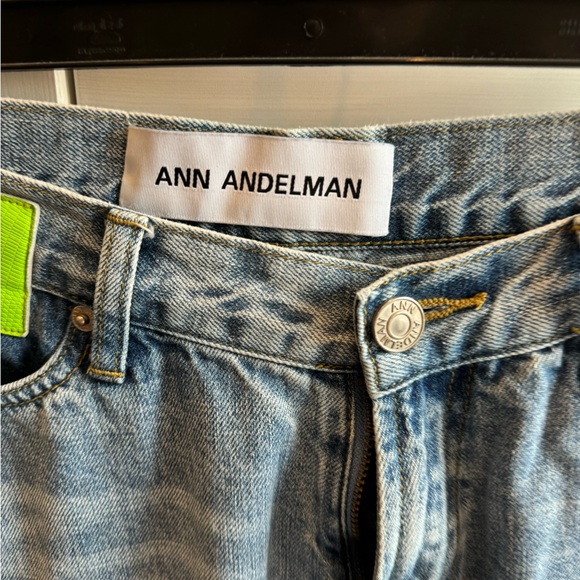 Ann Andelman flare twisted jeans size medium - Picture 2 of 5